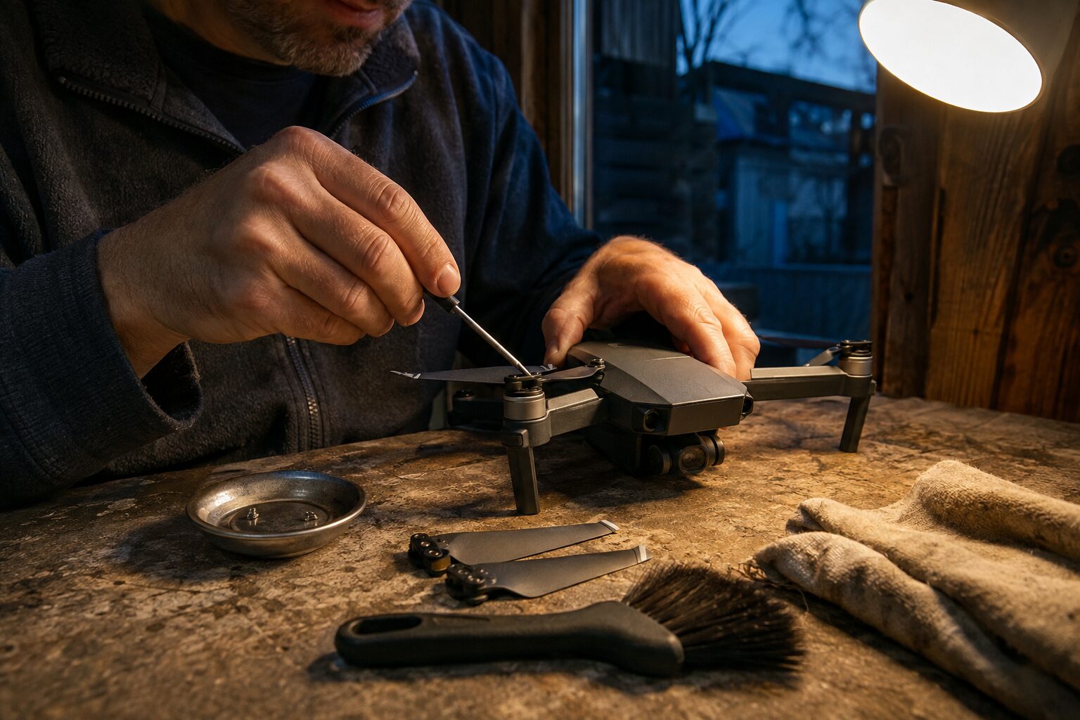 Propellers, reserveonderdelen en onderhoud