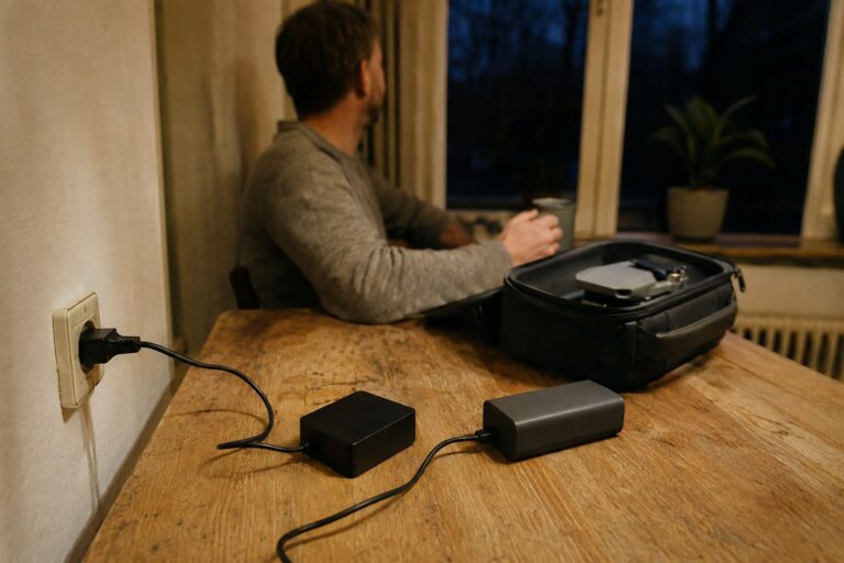 Hoe lang moet een drone-accu opladen?